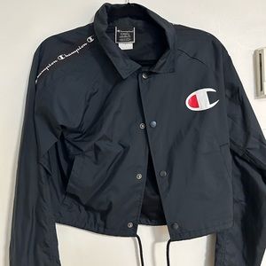 Champion crop windbreaker